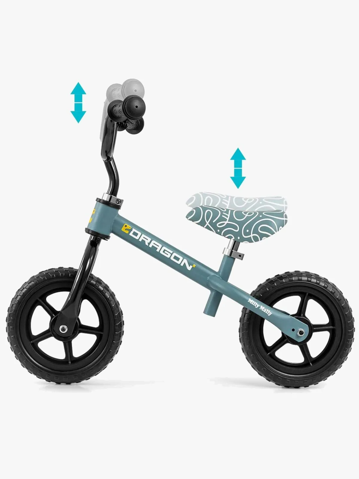 MillyMally Milly Mally Dragon Løbecykel, Denim