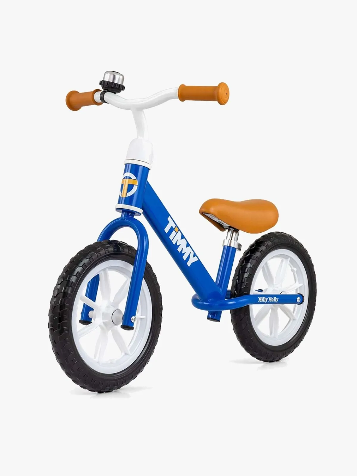 MillyMally Milly Mally Løbecykel Timmy 12 Tommer, Blå