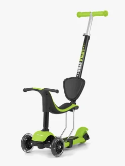 MillyMally Milly Mally Little Star Gåbil/Scooter 3-in-1, Grøn