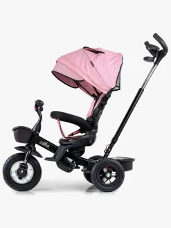 MillyMally Milly Mally Movi 5-i-1 Trehjulet Cykel, Sort/Lyserød