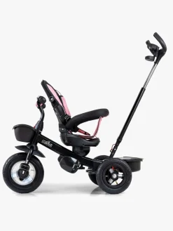MillyMally Milly Mally Movi 5-i-1 Trehjulet Cykel, Sort/Lyserød