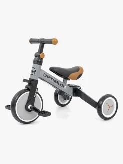 MillyMally Milly Mally Optimus 3-i-1 Trehjulet Cykel, Grå