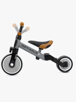 MillyMally Milly Mally Optimus 3-i-1 Trehjulet Cykel, Grå