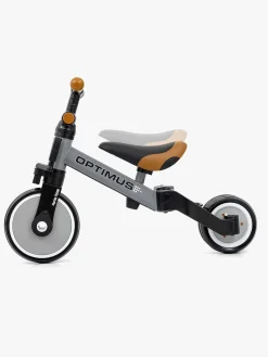 MillyMally Milly Mally Optimus 3-i-1 Trehjulet Cykel, Grå