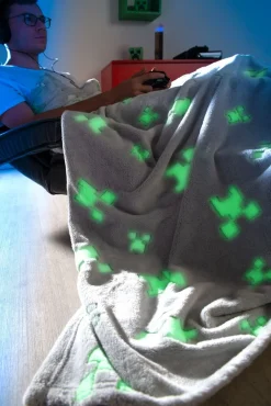 Børn Minecraft Cuddle Tæppe med 