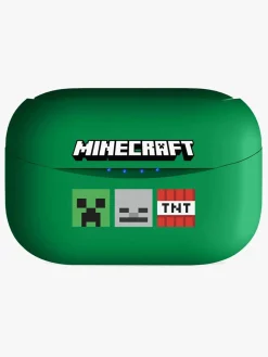 OTLTechnologies Minecraft Høretelefoner In-Ear TWS, Grøn