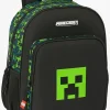 Tasker|Minecraft Junior Rygsæk 15L TNT, Grøn/Sort