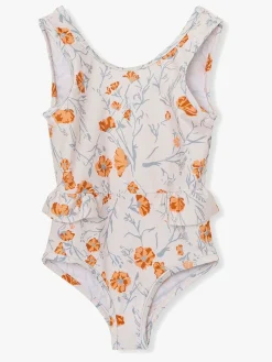 Børn MiniATure MINI A TURE Delicia UV-Badedragt, Print Whisper White