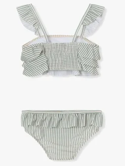 Børn MiniATure MINI A TURE Giulia Bikini, Print Green Bay