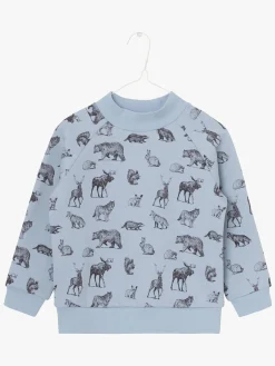 Børn MiniATure MINI A TURE Jannic Trøje, Cashmere Blue