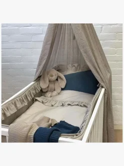 Børn MiniDreams Mini Dreams Frill Sengesæt 100x130, Sandfarvet