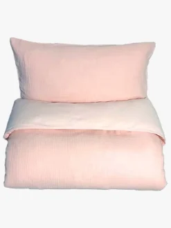 Børn MiniDreams Mini Dreams Little Wave Sengesæt 100x130, Lyserød