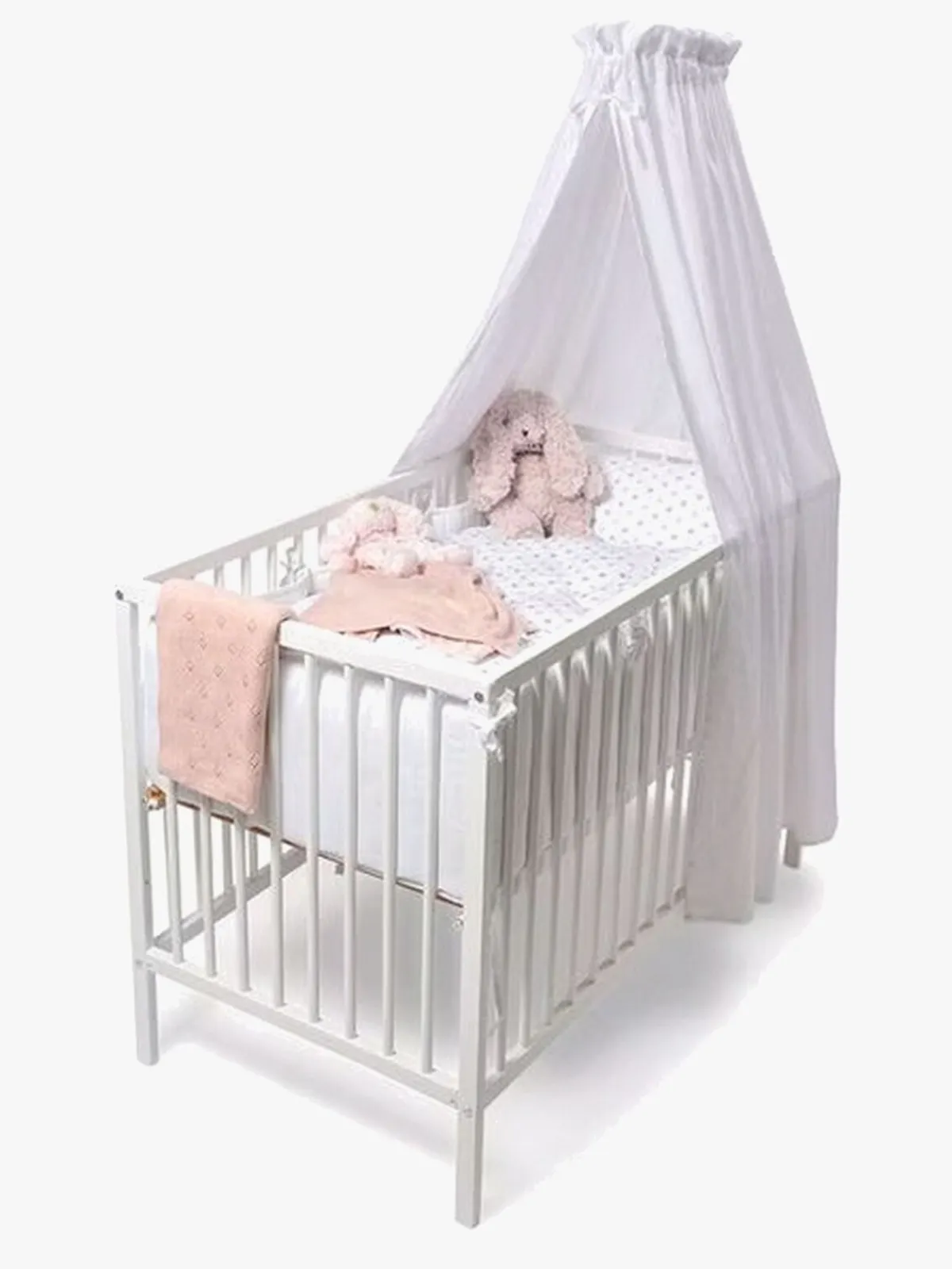 Børnesenge & Tilbehør|MiniDreams Sengehimmel, Hvid