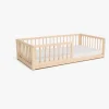 Børn Minitude DYLAN Juniorseng inkl. BabyMatex Madras Softi Plus 70x140, Natur