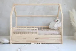 Børnesenge & Tilbehør|Minitude FINN Juniorseng 70x140, Natur