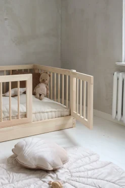 Børn Minitude JULIAN Junior-/Montessori-seng 100x200, Natur