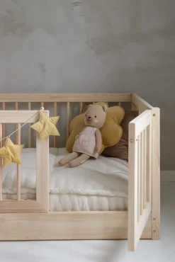 Børn Minitude JULIAN Junior-/Montessori-seng 100x200, Natur