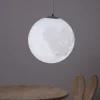 Børn Minitude MOON Loftslampe 30 cm, Hvid