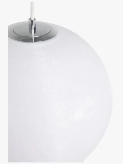 Børn Minitude MOON Loftslampe 30 cm, Hvid