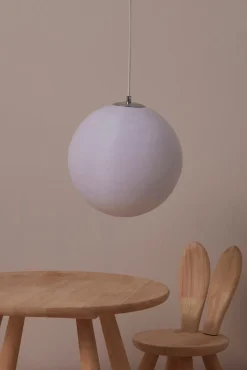Børn Minitude MOON Loftslampe 30 cm, Hvid