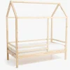 Børnesenge & Tilbehør|Minitude Nordic Jax Juniorseng med BabyMatex Madras Carpathia 70x140, Natur