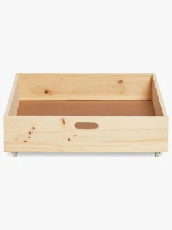 Børnesenge & Tilbehør|Minitude Nordic JAX Sengeskuffe, Natur Beige