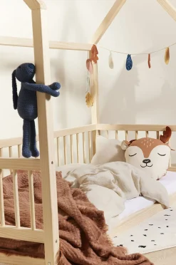 Børnesenge & Tilbehør|Minitude Nordic MASON Junior-/Montessori-seng 70x160, Træ Beige