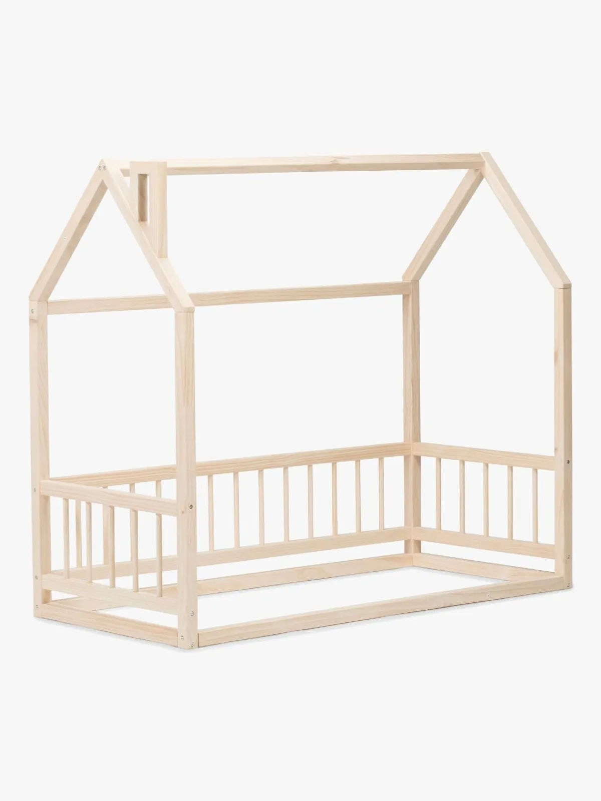 Børnesenge & Tilbehør|Minitude Nordic MASON Junior-/Montessori-seng 70x160, Træ Beige