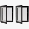 Børn Minitude Interiør-OLIVER Åbningsbar Ramme A4 2-pak 100 Sider, Sort