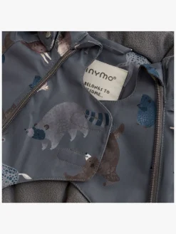 Børn Minymo Flyverdragt, Dark Gull Grey