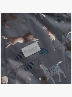 Børn Minymo Flyverdragt, Dark Gull Grey