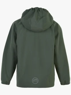 Overtøj|Minymo Softshelljakke, Duck Green