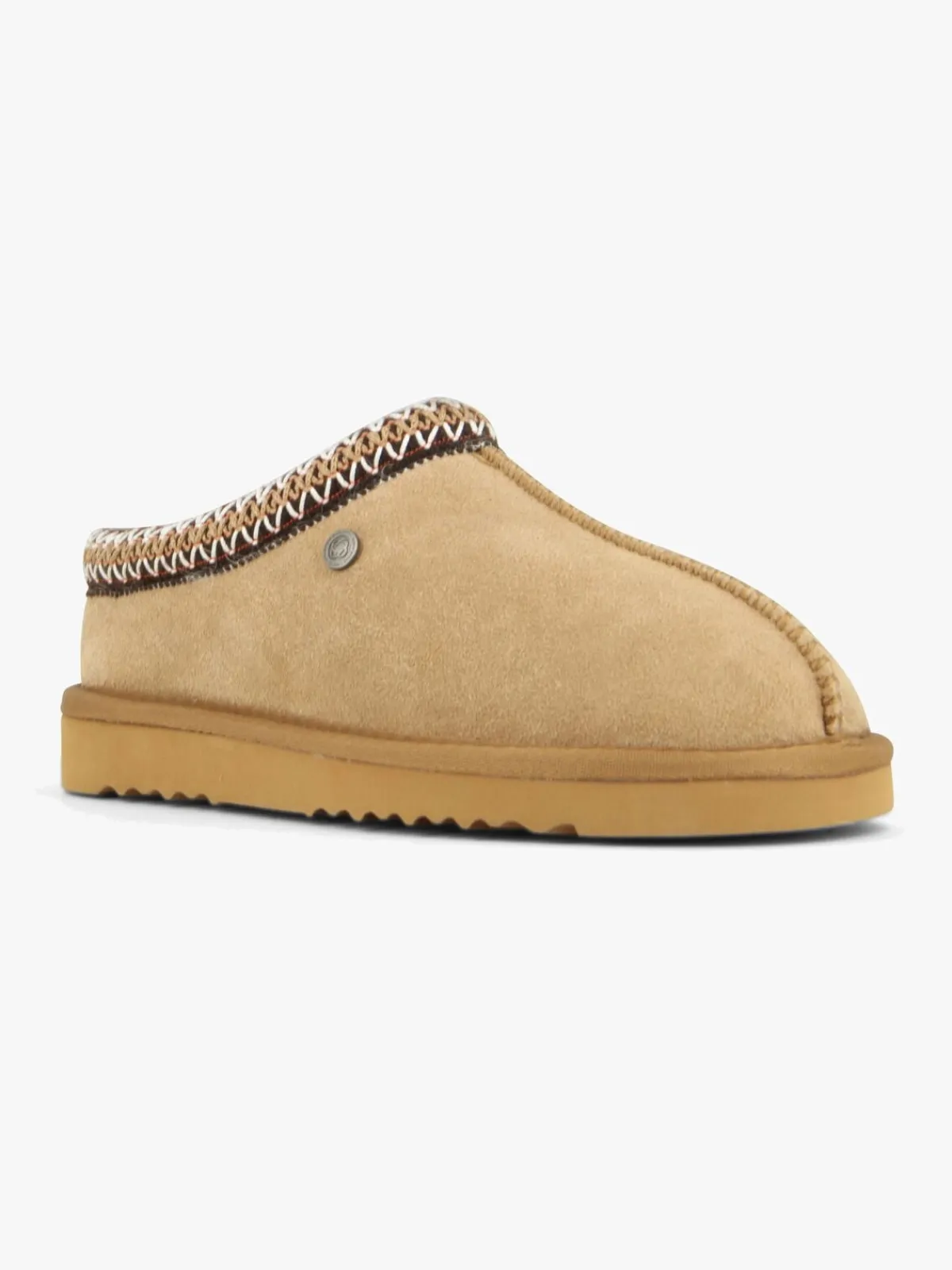 Hjemmesko|Mjuka Mjúka Yrsa Varmforede Slip-in-hjemmesko, Chestnut