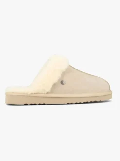 Børn Mjuka Mjúka Yrsa Varmforede Slip-in-hjemmesko, Sand