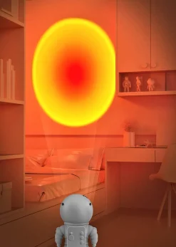 Børn MOB Lamper & Belysning-Projektør Astrolight, Orange Sunset