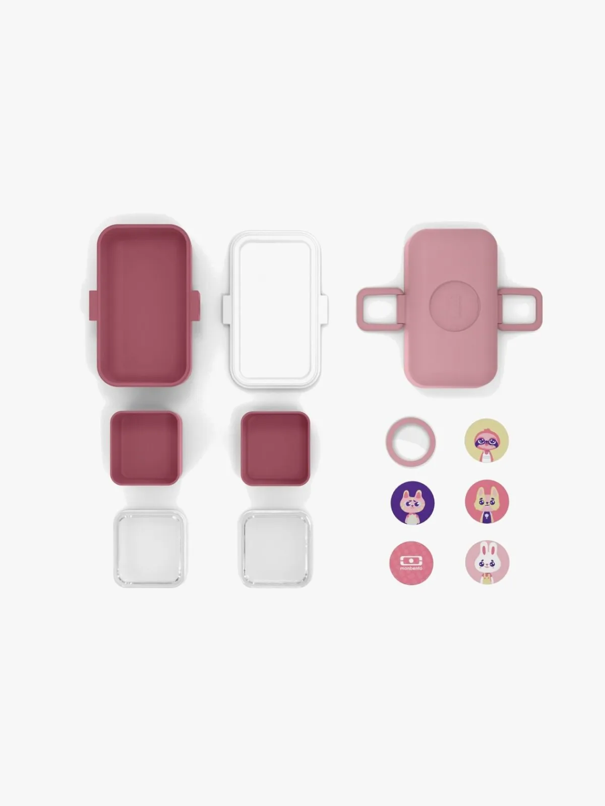 Spisetid|Monbento Tresor Bento Madkasse, Pink blush