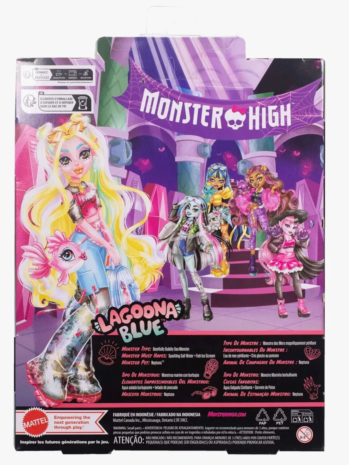 MonsterHigh Monster High Core Dukke Lagoona