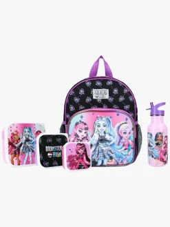 Børn MonsterHigh Monster High Mini Rygsæk, Flaske & Madkasse, Feeling Fierce