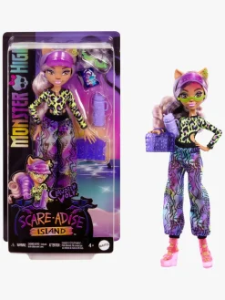 MonsterHigh Monster High Scare-adise Island Dukke Clawdeen Wolf
