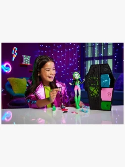 MonsterHigh Monster High Skulltimate Secrets Neon Frights Dukke Ghoulia Yelps