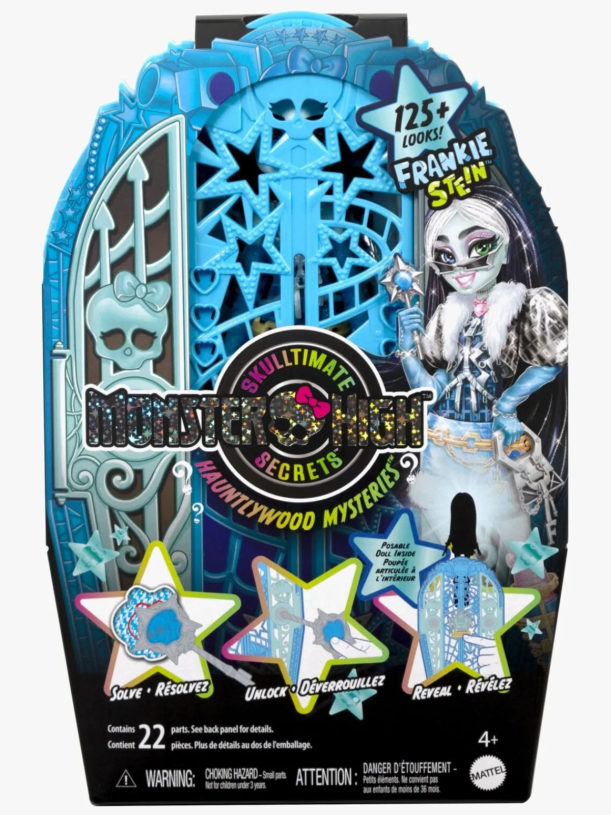 MonsterHigh Monster High Skulltimate Secrets Legesæt Frankie Stein