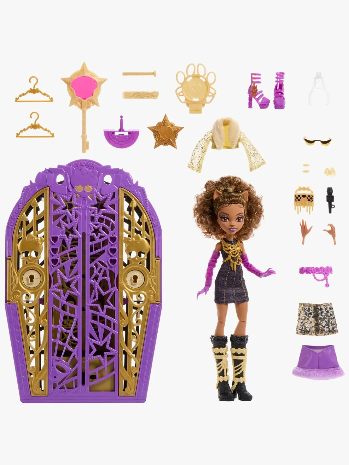 MonsterHigh Monster High Skulltimate Secrets Dukke Clawdeen