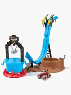 Legetøjsbiler & -Fartøjer|MonsterJam Monster Jam 1:64 Mud Blasters Dunk Tank Legesæt