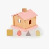 MooverToys Trælegetøj-Moover Toys IQ Puttekasse Hus, Pink