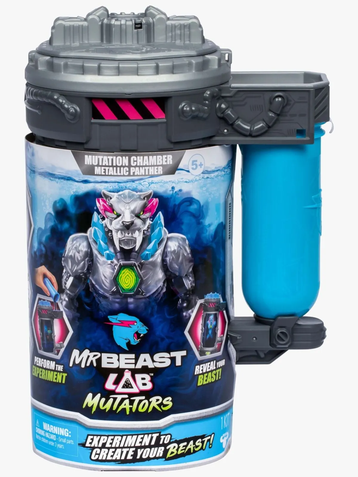 Legetøjsfigurer|BeastLab MrBeast Lab Mutators Legesæt Metallic Panther Flerfarvet