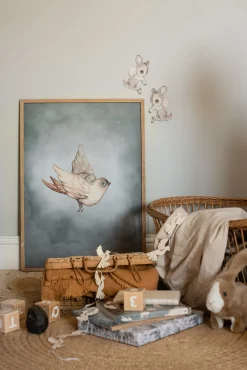 Interiør|MrsMighetto Mrs Mighetto Plakat Dear Sparrow 50x70