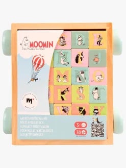 Mumin Mumitroldene Bogstavsklodser i En Vogn