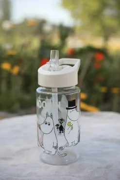 Mumin Mumitroldene Familie Drikkedunk i Plastik, Beige