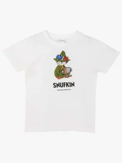 Børn Mumin Mumitroldene Karakter Erik T-shirt, Hvid