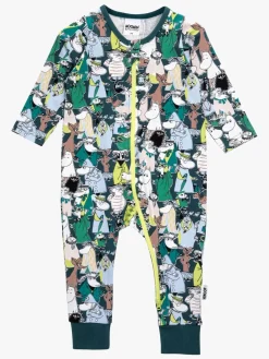 Børn Mumin Mumitroldene Klassens Genforening Pyjamas, Blå